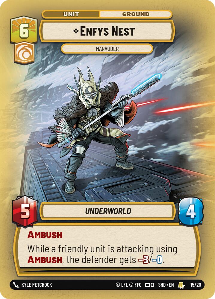 Enfys Nest - Marauder (15/20) [Shadows of the Galaxy: Weekly Play] | Galactic Gamez