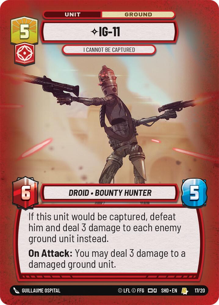 IG-11 - I Cannot Be Captured (17/20) [Shadows of the Galaxy: Weekly Play] | Galactic Gamez