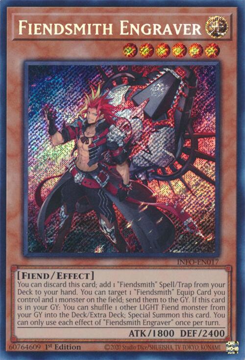 Fiendsmith Engraver [INFO-EN017] Secret Rare | Galactic Gamez