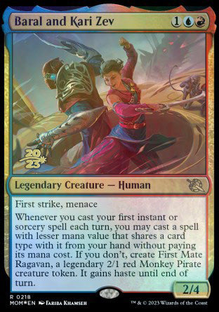 Baral and Kari Zev [March of the Machine Prerelease Promos] | Galactic Gamez