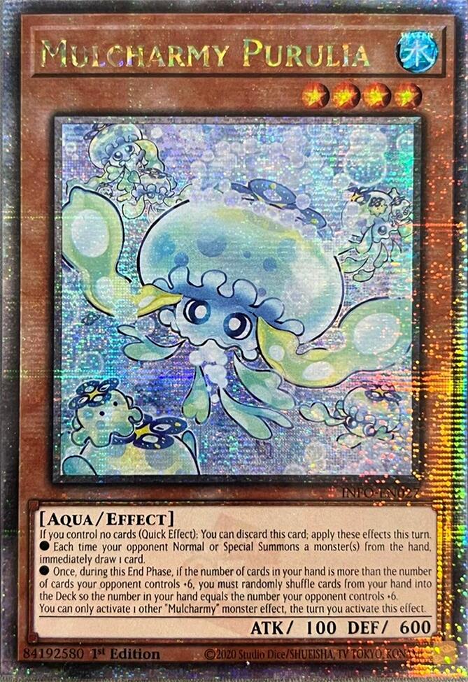 Mulcharmy Purulia (Quarter Century Secret Rare) [INFO-EN027] Quarter Century Secret Rare | Galactic Gamez