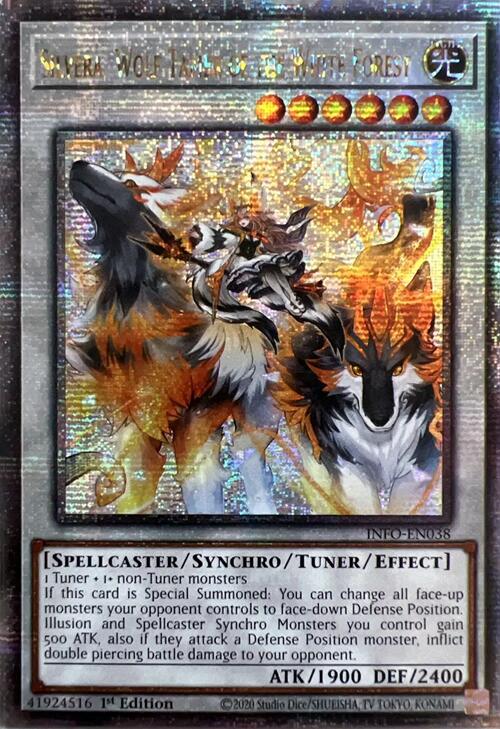 Silvera, Wolf Tamer of the White Forest (Quarter Century Secret Rare) [INFO-EN038] Quarter Century Secret Rare | Galactic Gamez