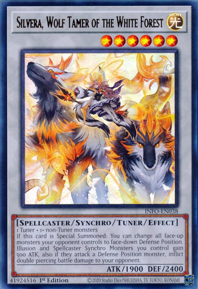 Silvera, Wolf Tamer of the White Forest [INFO-EN038] Ultra Rare | Galactic Gamez