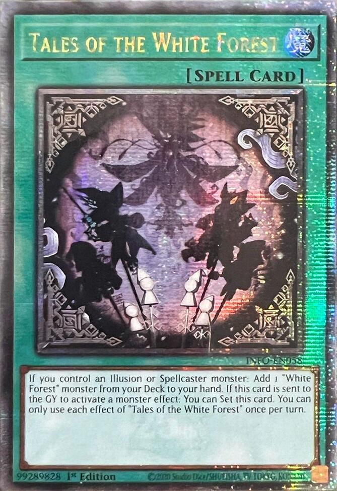 Tales of the White Forest (Quarter Century Secret Rare) [INFO-EN058] Quarter Century Secret Rare | Galactic Gamez