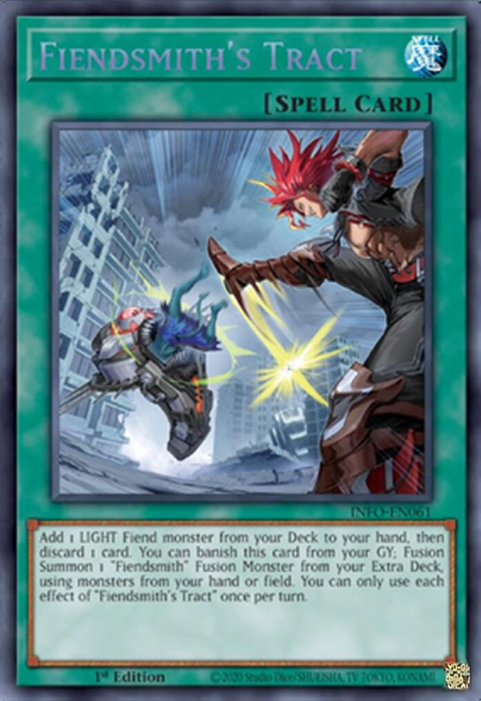 Fiendsmith's Tract [INFO-EN061] Secret Rare | Galactic Gamez