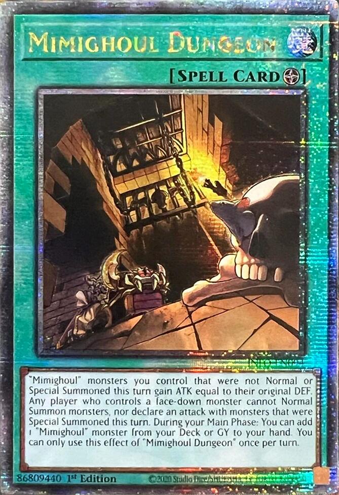 Mimighoul Dungeon (Quarter Century Secret Rare) [INFO-EN094] Quarter Century Secret Rare | Galactic Gamez