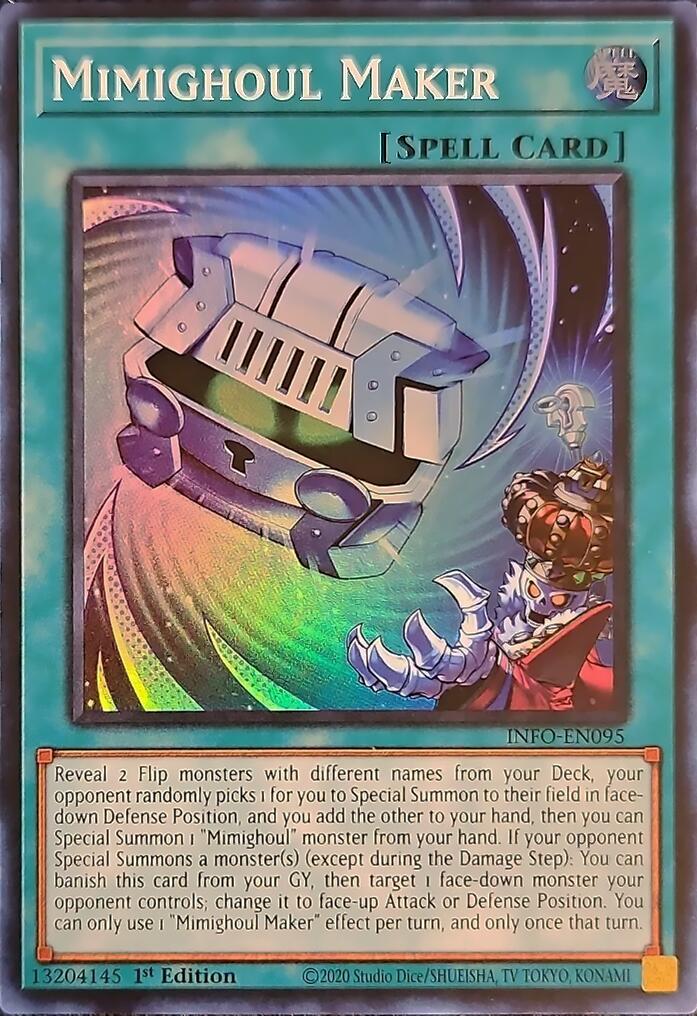 yugioh machine spell cards Yu-Gi-Oh! - Duplication (RDS-EN041) - Rise of Destiny - 1st Edition During each of your Standby Phases Machine Duplication Yu-Gi-Oh Spell Card