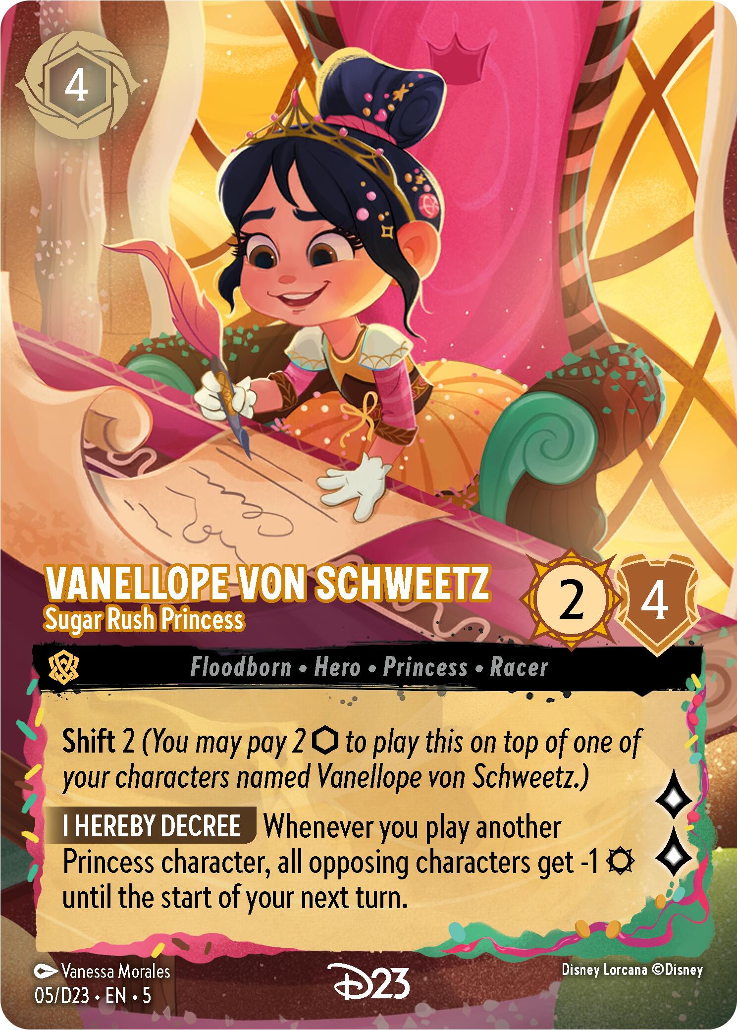 Vanellope von Schweetz - Sugar Rush Princess (5) [D23 Promos] | Galactic Gamez