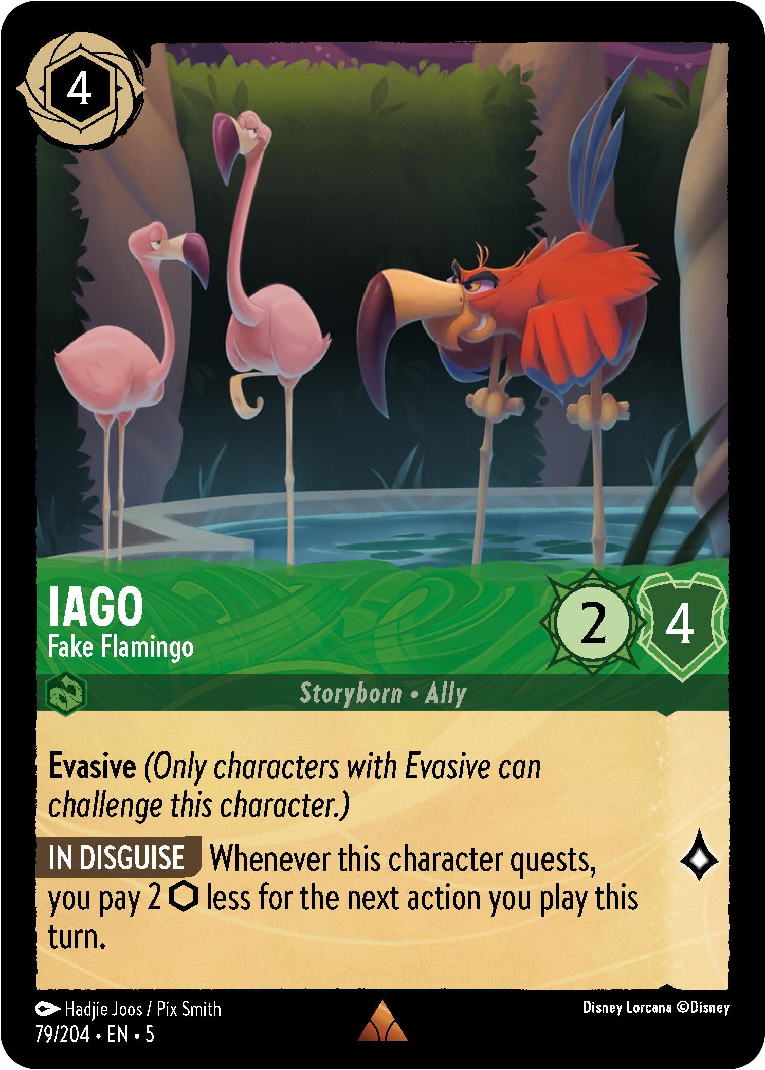Iago - Fake Flamingo (79/204) [Shimmering Skies] | Galactic Gamez