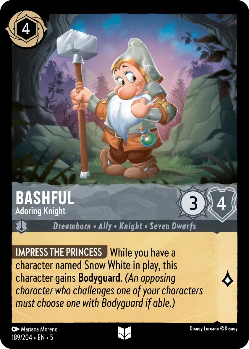 Bashful - Adoring Knight (189/204) [Shimmering Skies] | Galactic Gamez