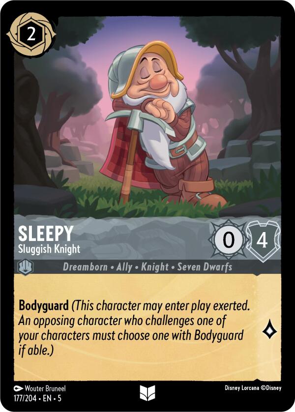 Sleepy - Sluggish Knight (177/204) [Shimmering Skies] | Galactic Gamez
