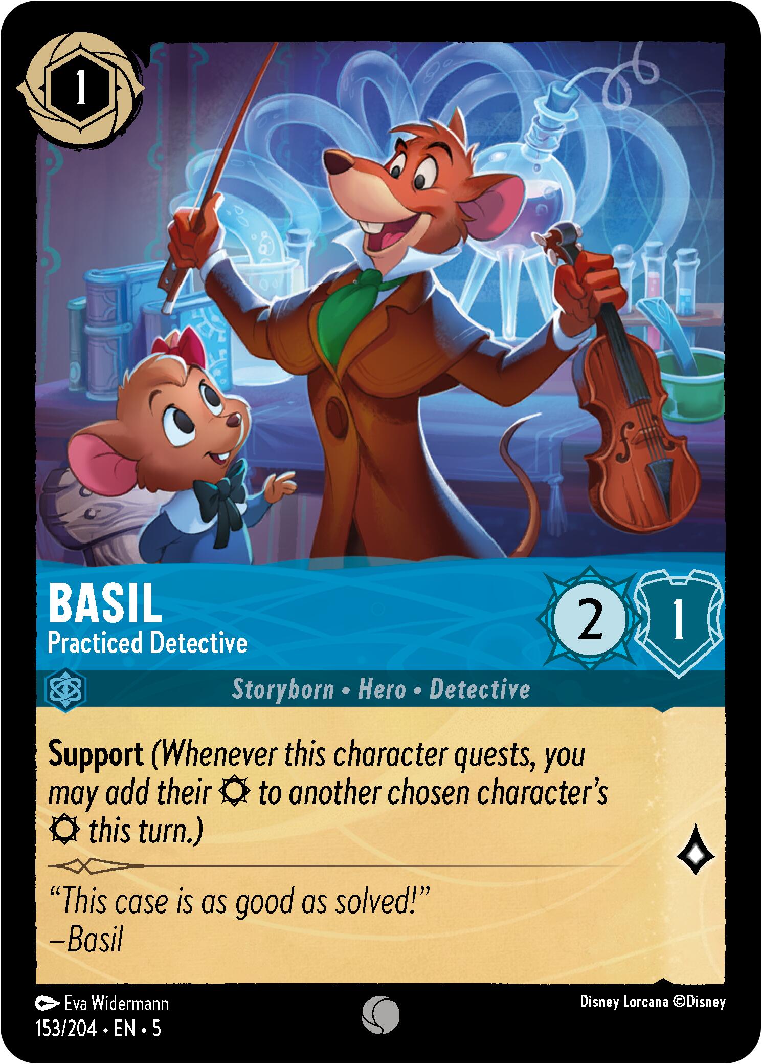 Basil - Practiced Detective (153/204) [Shimmering Skies] | Galactic Gamez
