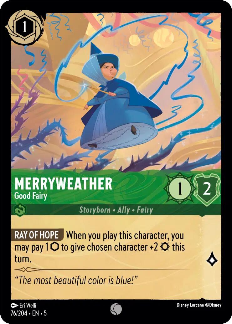 Merryweather - Good Fairy (76/204) [Shimmering Skies] | Galactic Gamez