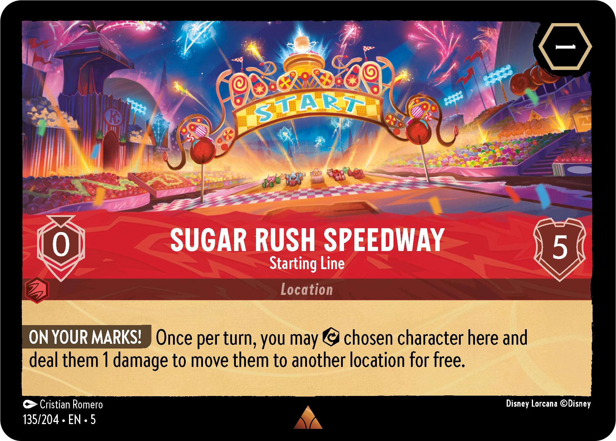 Sugar Rush Speedway - Starting Line (135/204) [Shimmering Skies] | Galactic Gamez