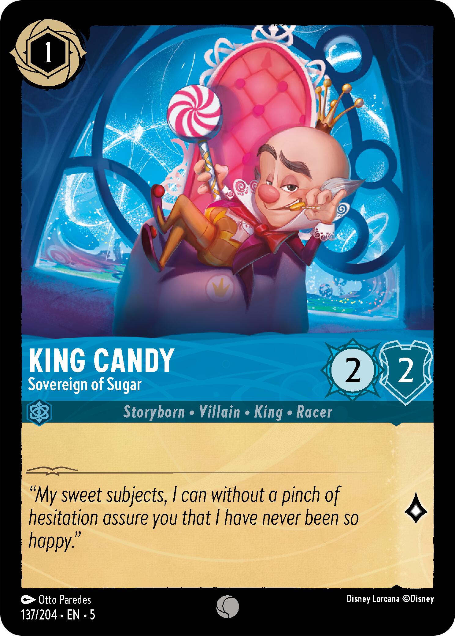 King Candy - Sovereign of Sugar (137/204) [Shimmering Skies] | Galactic Gamez