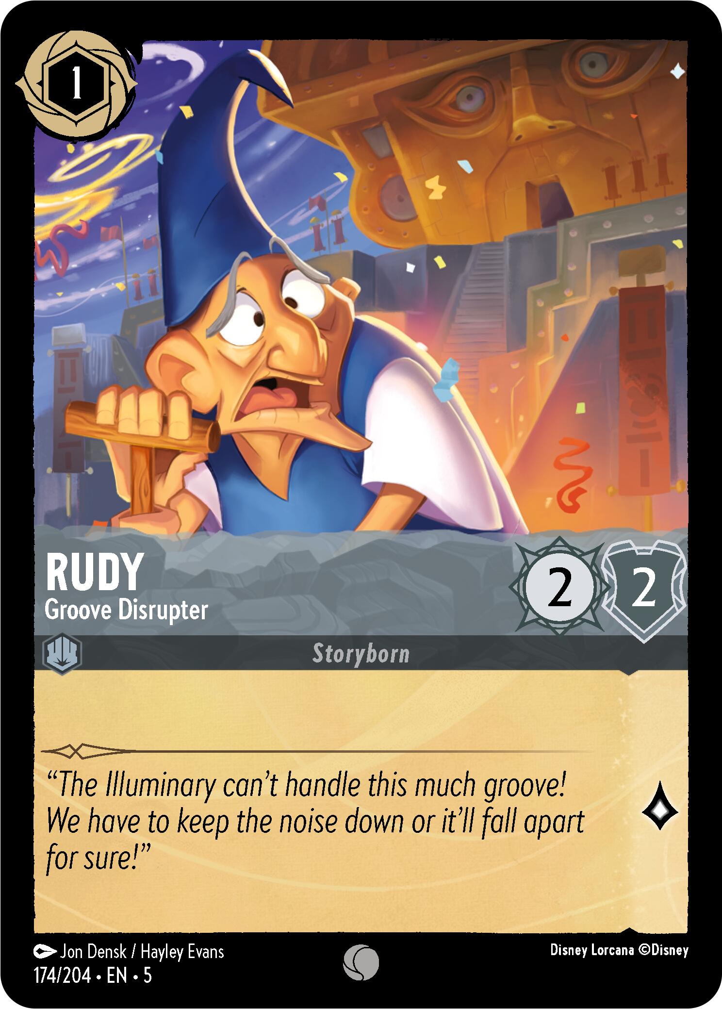 Rudy - Groove Disrupter (174/204) [Shimmering Skies] | Galactic Gamez