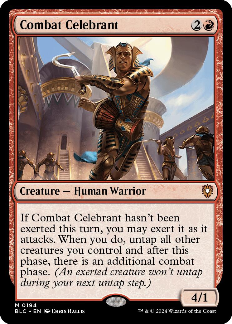 Combat Celebrant [Bloomburrow Commander] | Galactic Gamez