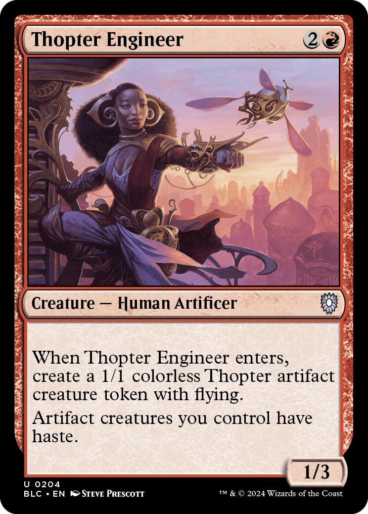 Thopter Engineer [Bloomburrow Commander] | Galactic Gamez
