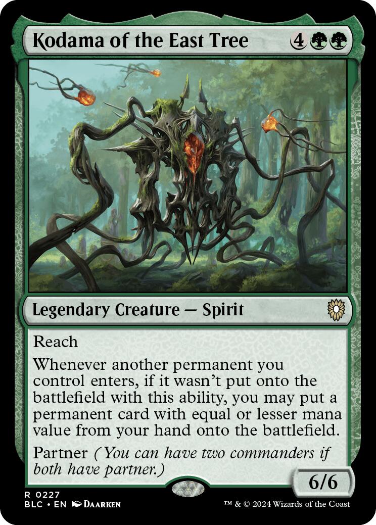Kodama of the East Tree [Bloomburrow Commander] | Galactic Gamez