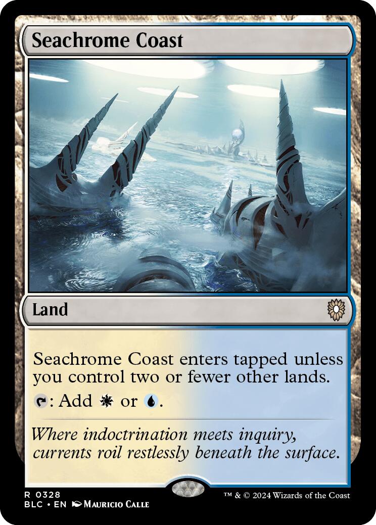 Seachrome Coast [Bloomburrow Commander] | Galactic Gamez