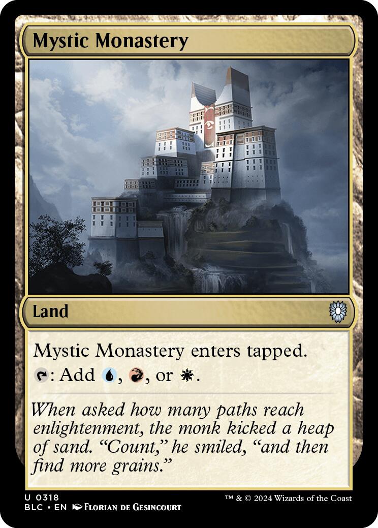 Mystic Monastery [Bloomburrow Commander] | Galactic Gamez