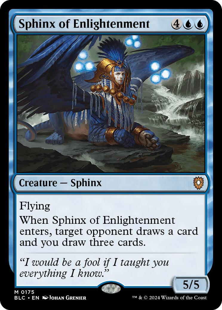 Sphinx of Enlightenment [Bloomburrow Commander] | Galactic Gamez