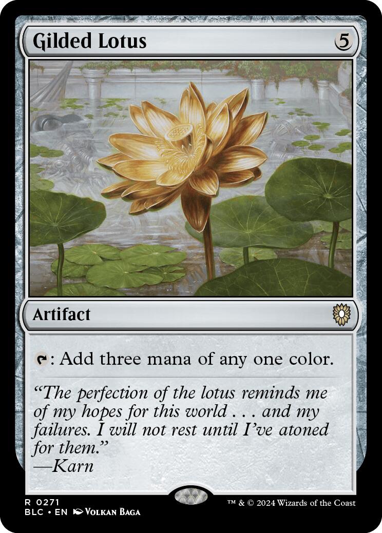 Gilded Lotus [Bloomburrow Commander] | Galactic Gamez