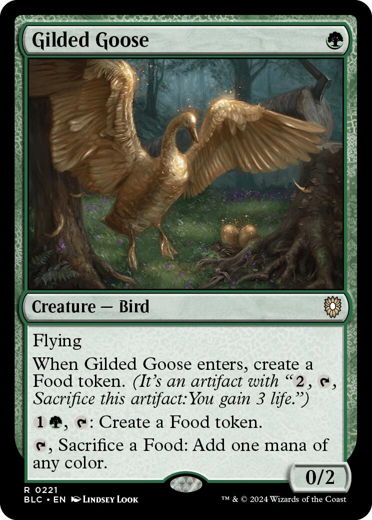 Gilded Goose [Bloomburrow Commander] | Galactic Gamez