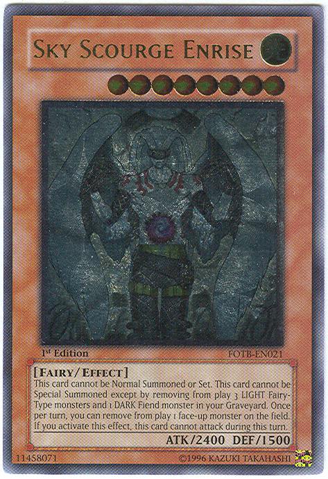 Sky Scourge Enrise [FOTB-EN021] Ultimate Rare | Galactic Gamez
