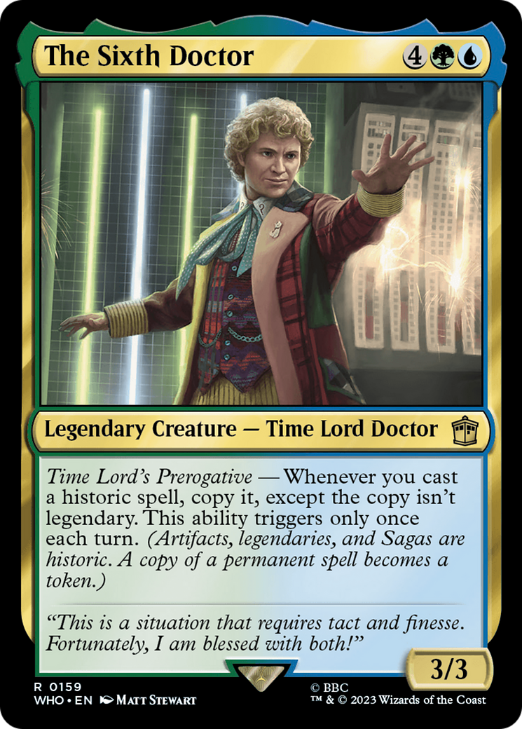 The Sixth Doctor [Doctor Who] | Galactic Gamez