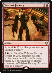 Vulshok Factory [Phyrexia: All Will Be One Commander] | Galactic Gamez