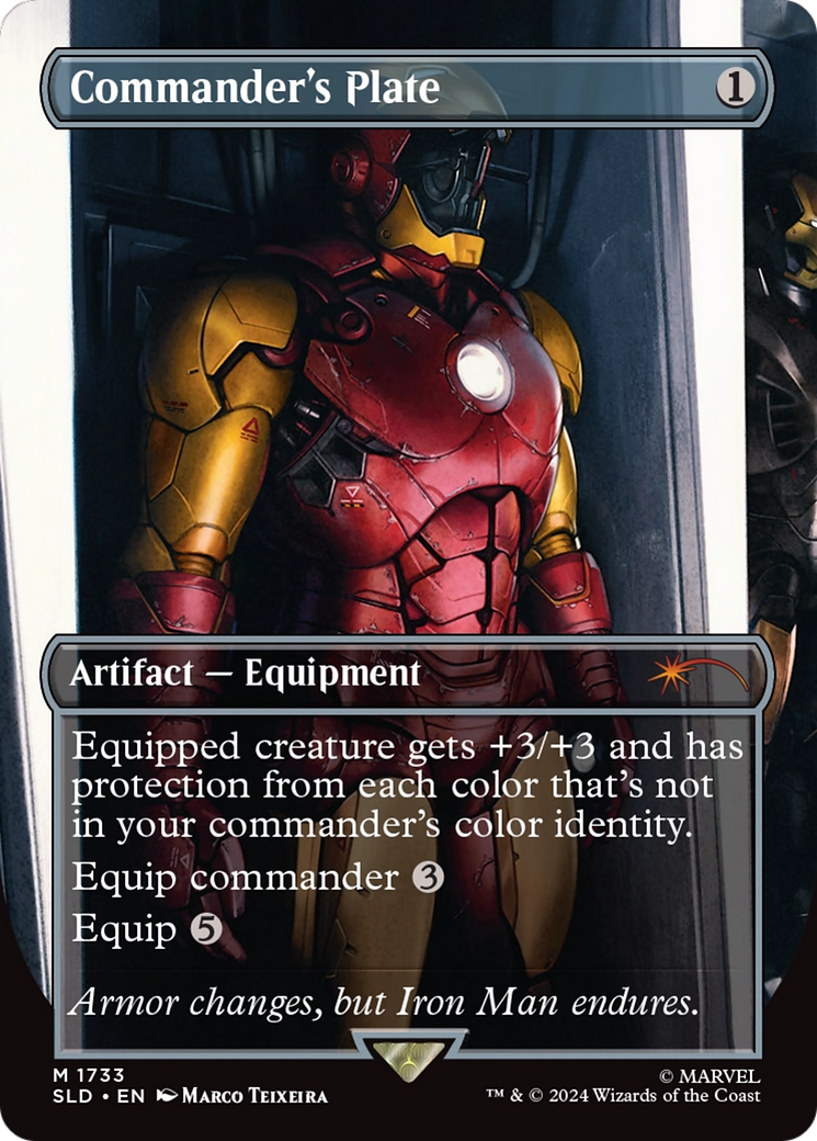 Commander's Plate (1733) [Secret Lair Drop Series] | Galactic Gamez
