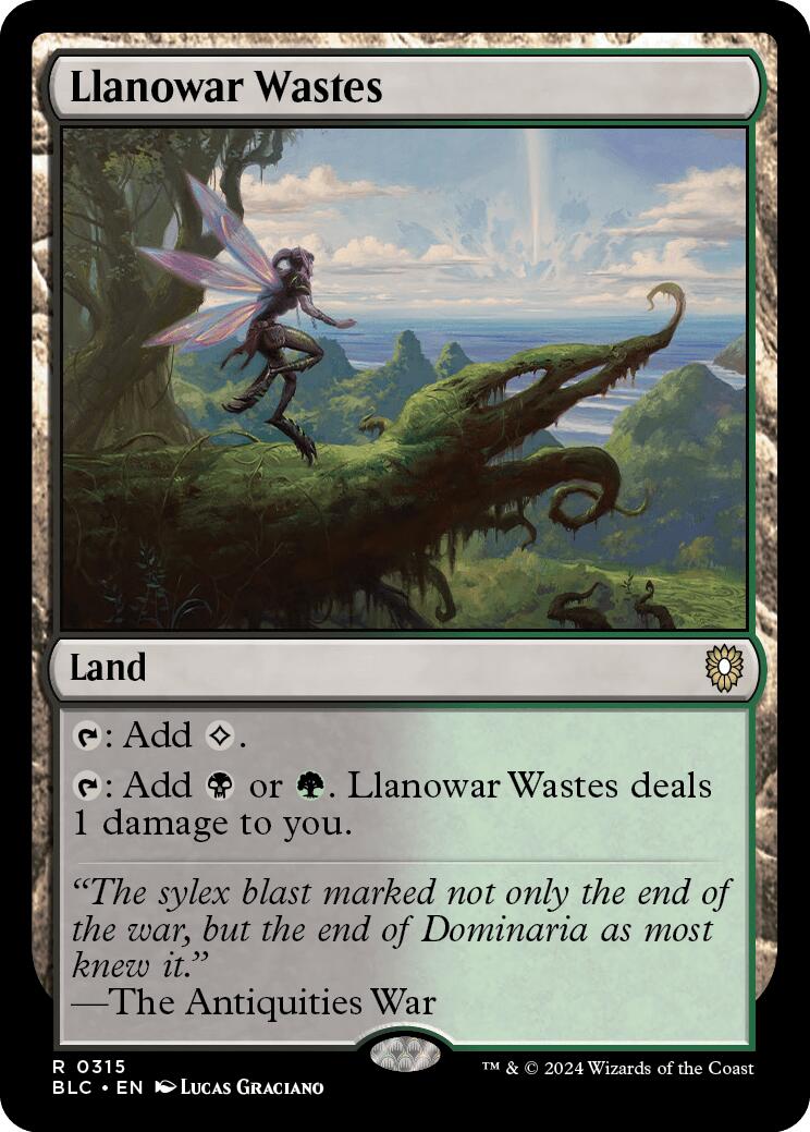 Llanowar Wastes [Bloomburrow Commander] | Galactic Gamez