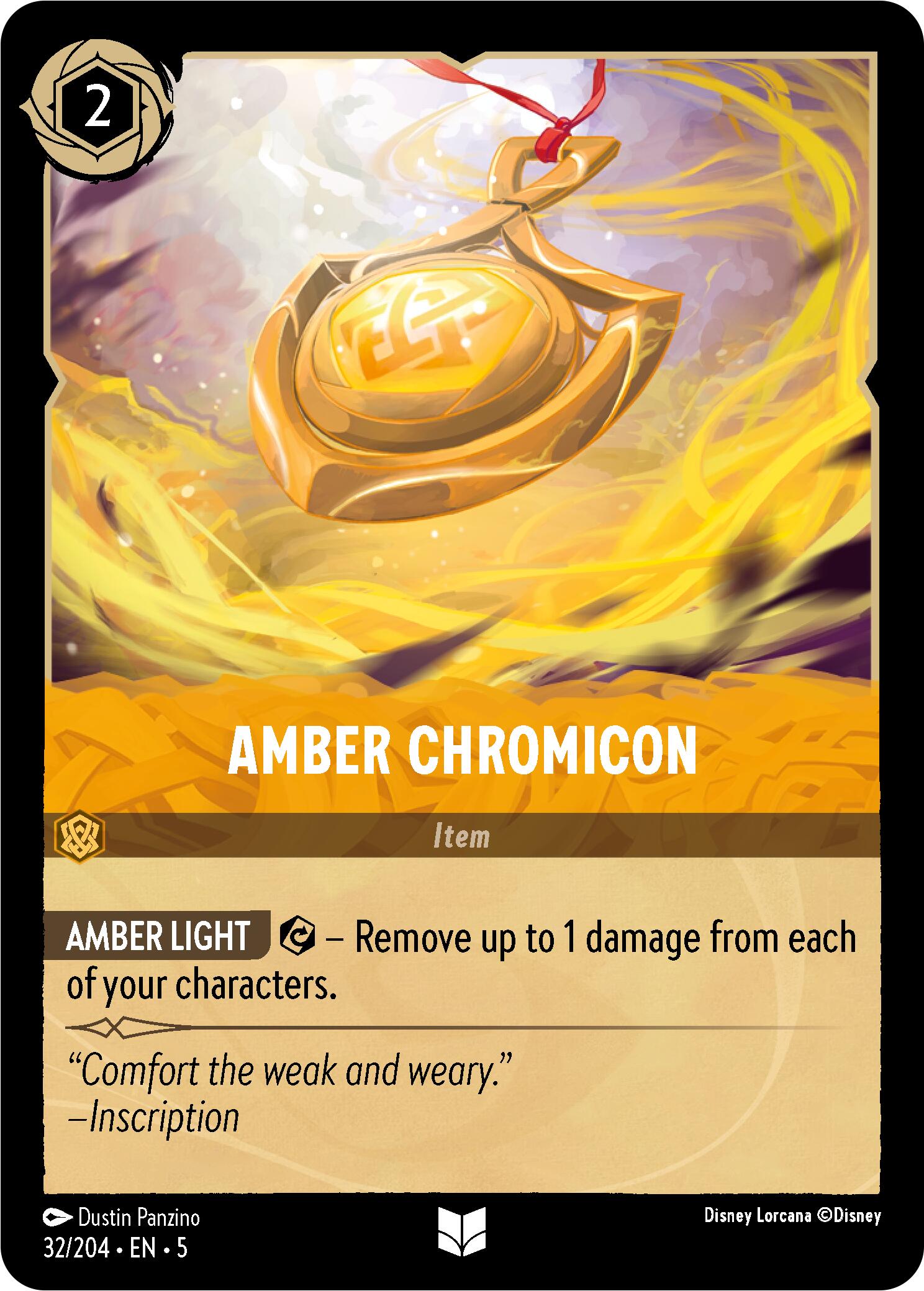 Amber Chromicon (32/204) [Shimmering Skies] | Galactic Gamez