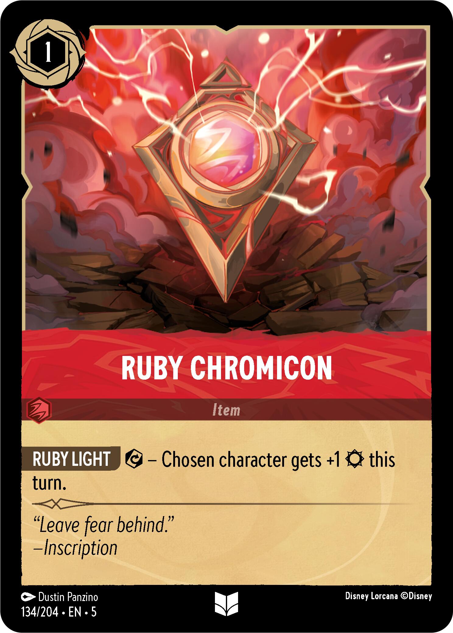 Ruby Chromicon (134/204) [Shimmering Skies] | Galactic Gamez