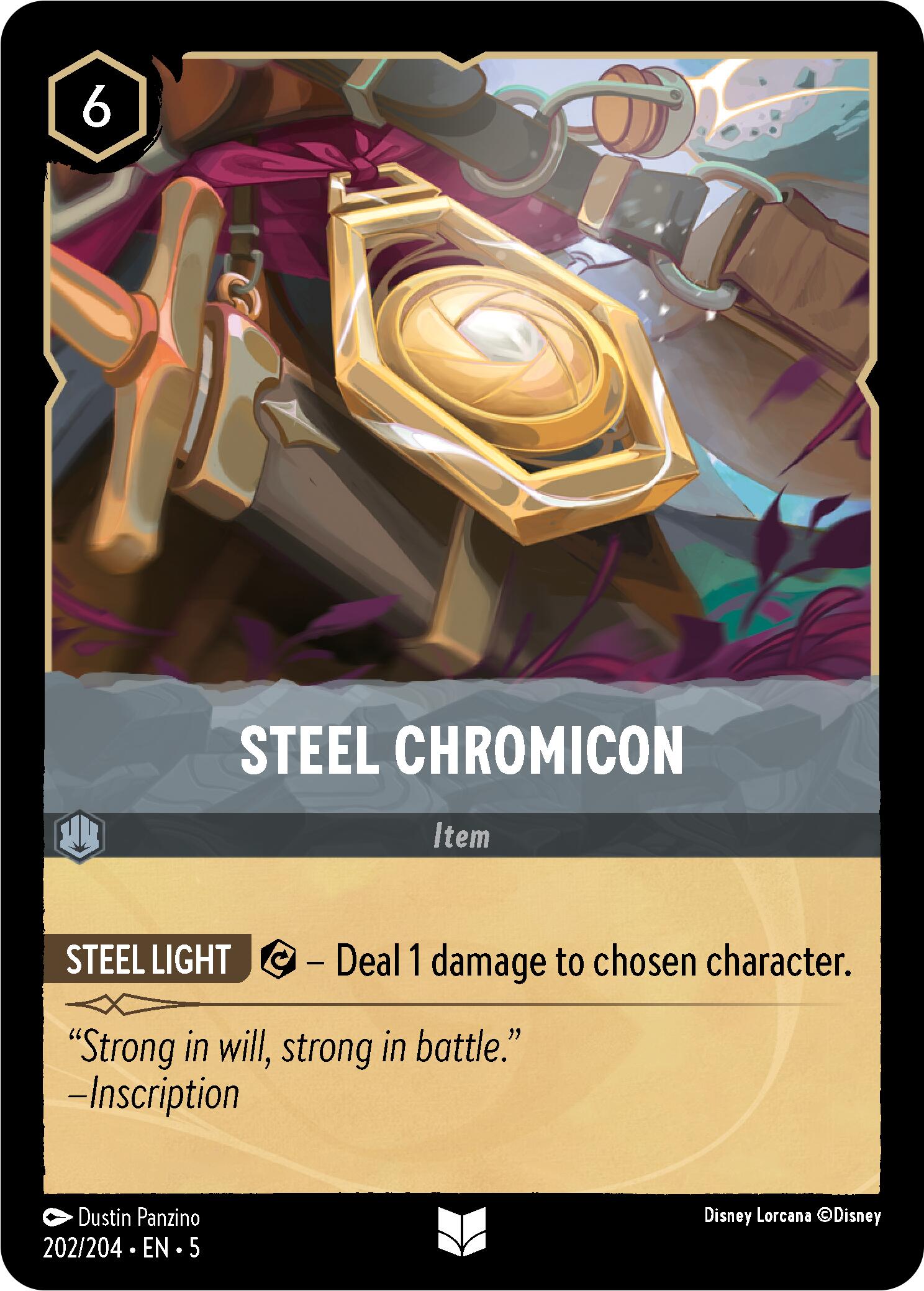 Steel Chromicon (202/204) [Shimmering Skies] | Galactic Gamez