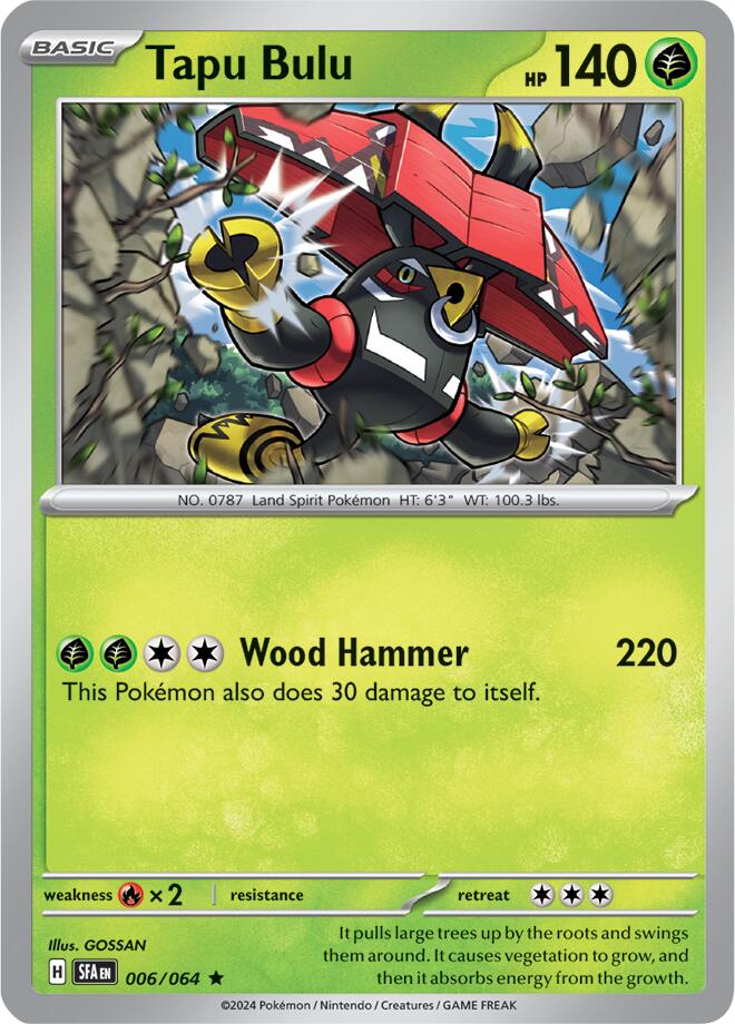 Tapu Bulu (006/064) [Scarlet & Violet: Shrouded Fable] | Galactic Gamez