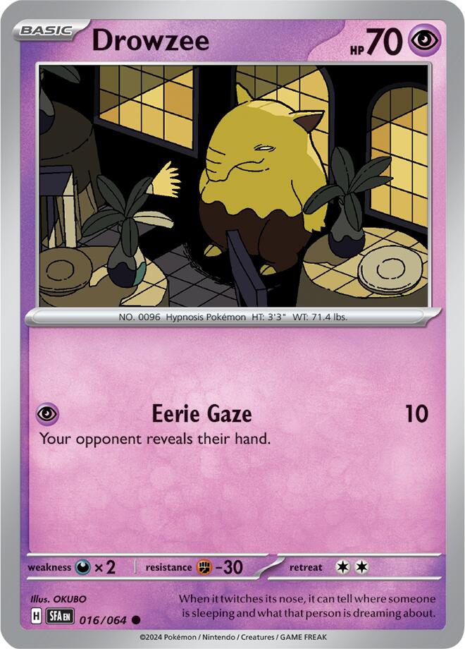 Drowzee (016/064) [Scarlet & Violet: Shrouded Fable] | Galactic Gamez