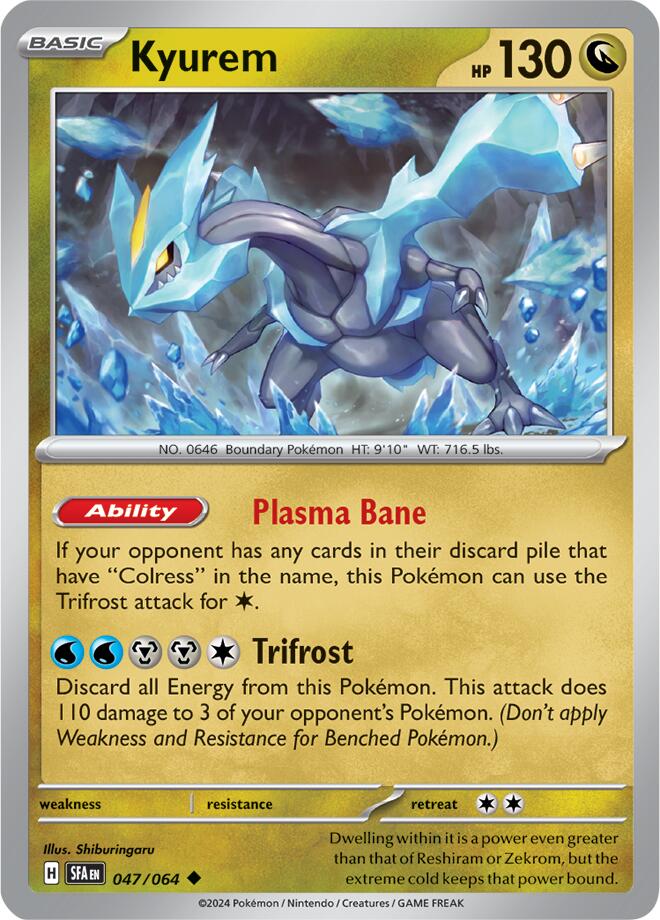 Kyurem (047/064) [Scarlet & Violet: Shrouded Fable] | Galactic Gamez