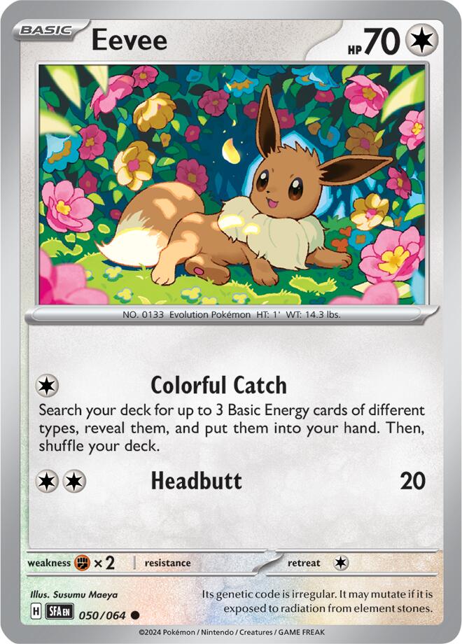 Eevee (050/064) [Scarlet & Violet: Shrouded Fable] | Galactic Gamez