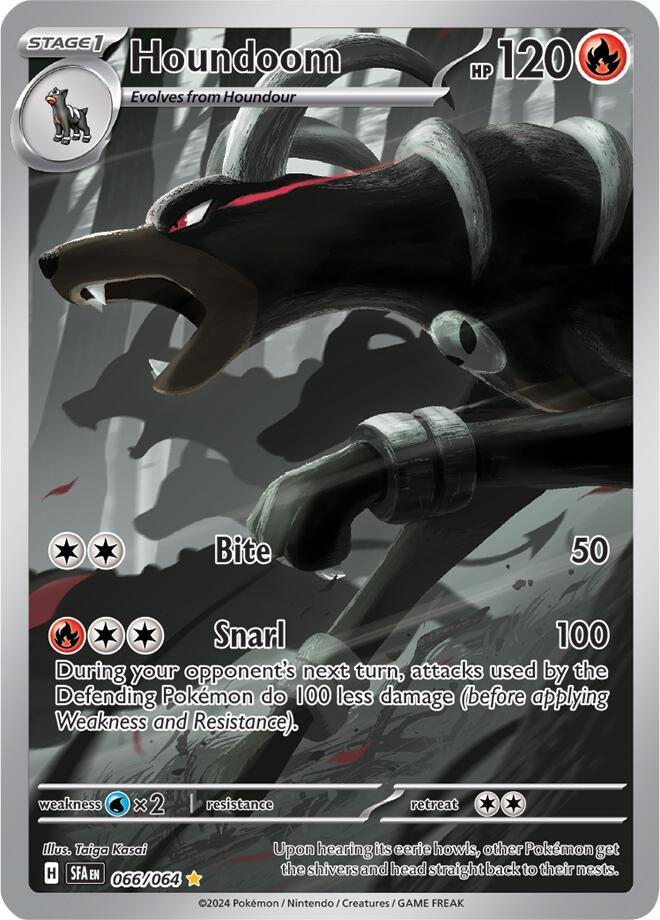 Houndoom (066/064) [Scarlet & Violet: Shrouded Fable] | Galactic Gamez