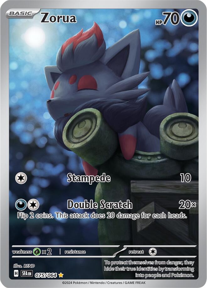 Zorua (075/064) [Scarlet & Violet: Shrouded Fable] | Galactic Gamez