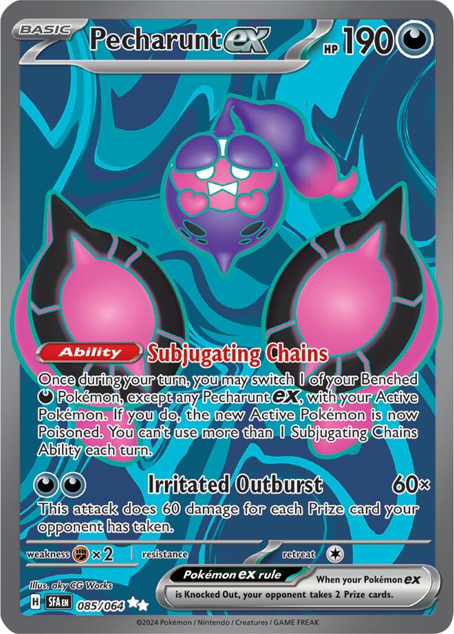 Pecharunt ex (085/064) [Scarlet & Violet: Shrouded Fable] | Galactic Gamez