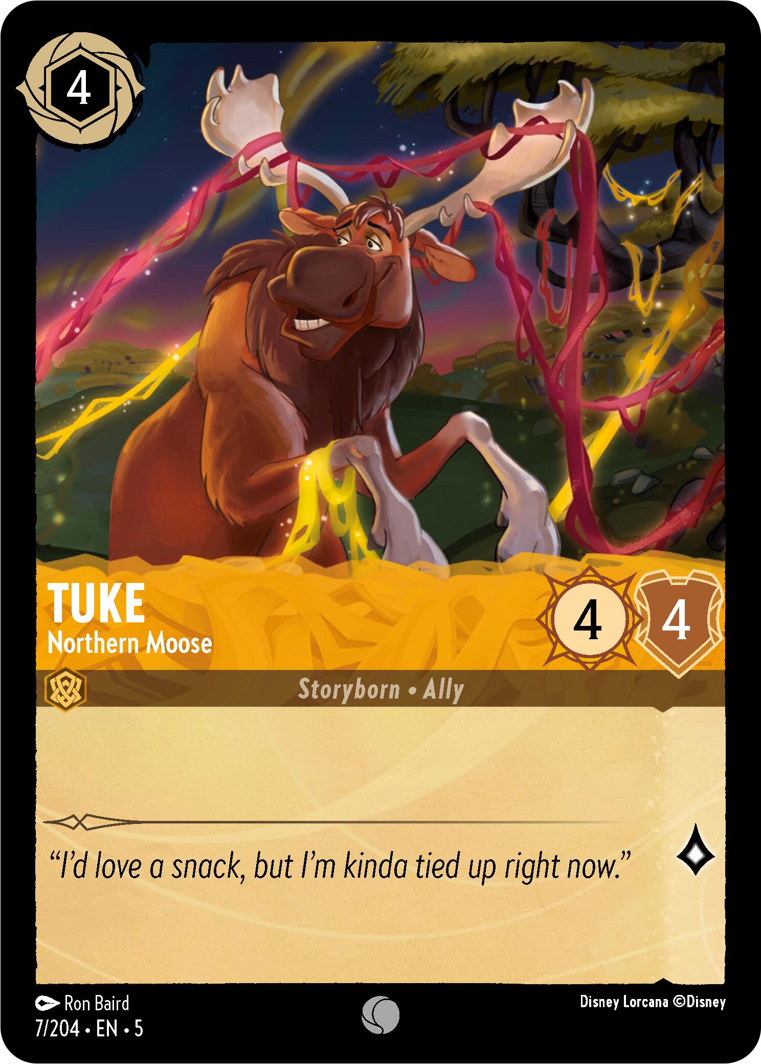 Tuke - Northern Moose (7/204) [Shimmering Skies] | Galactic Gamez