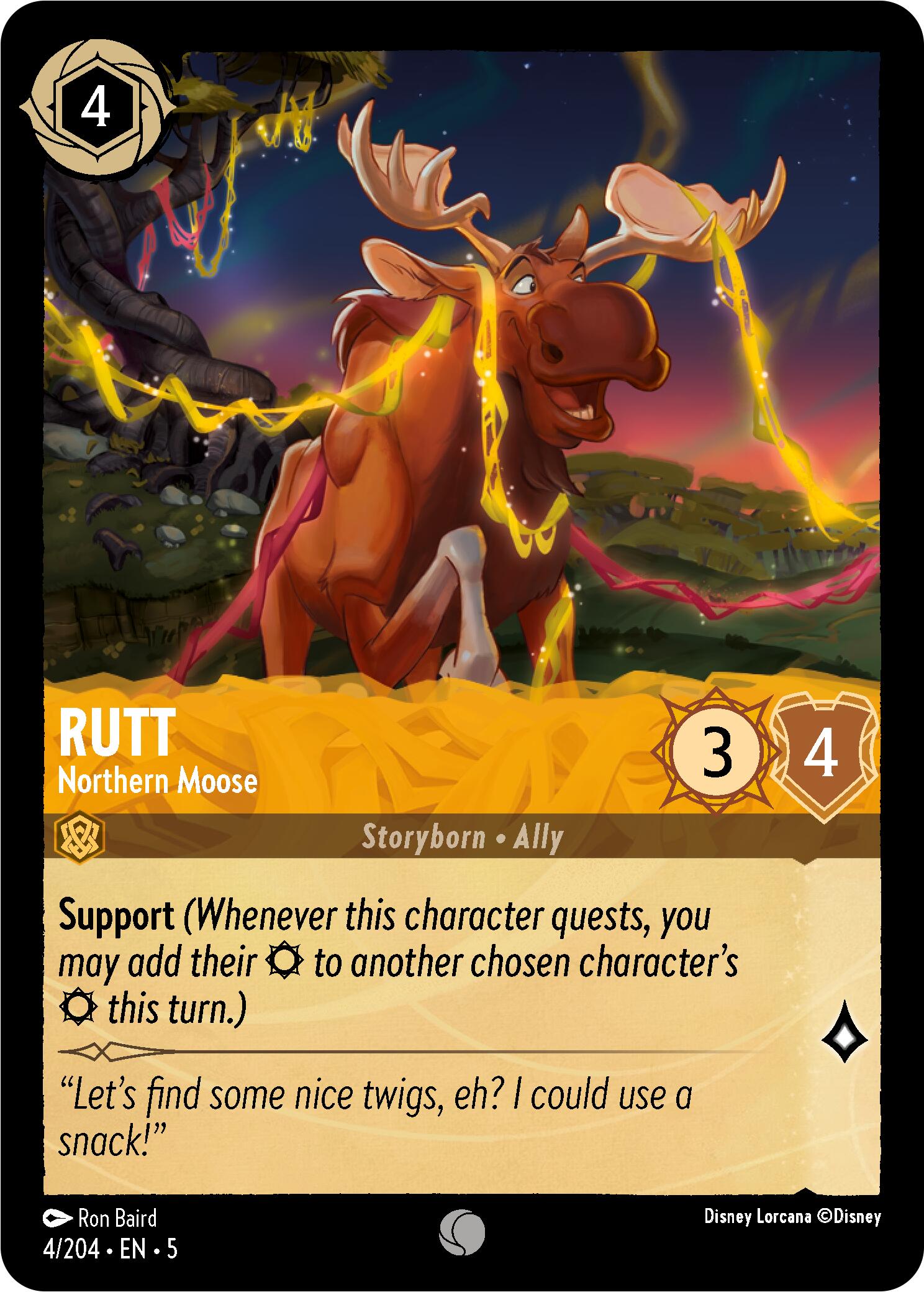Rutt - Northern Moose (4/204) [Shimmering Skies] | Galactic Gamez