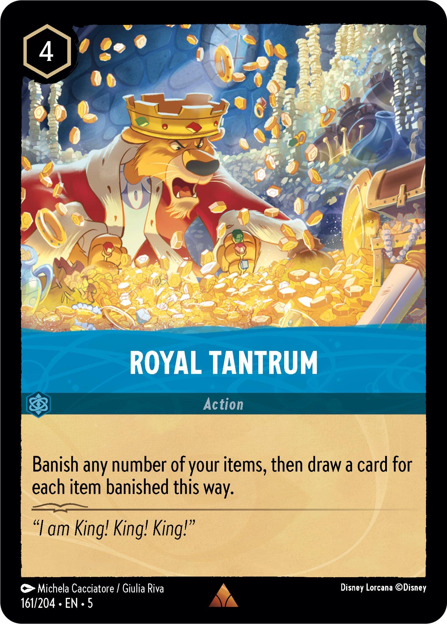 Royal Tantrum (161/204) [Shimmering Skies] | Galactic Gamez