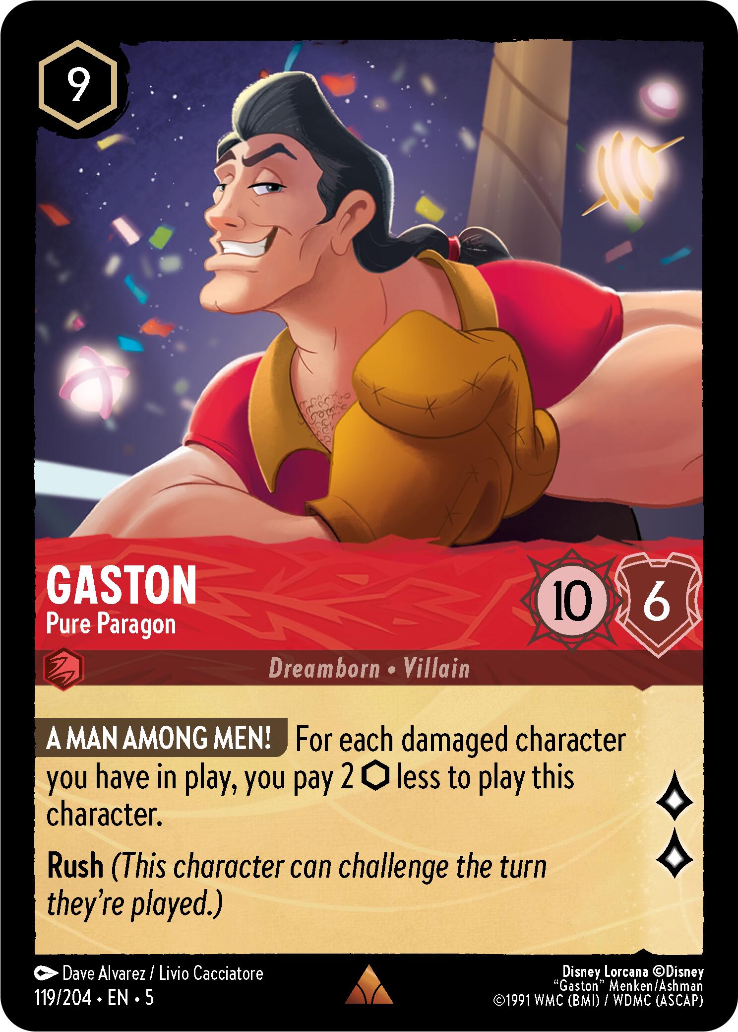 Gaston - Pure Paragon (119/204) [Shimmering Skies] | Galactic Gamez