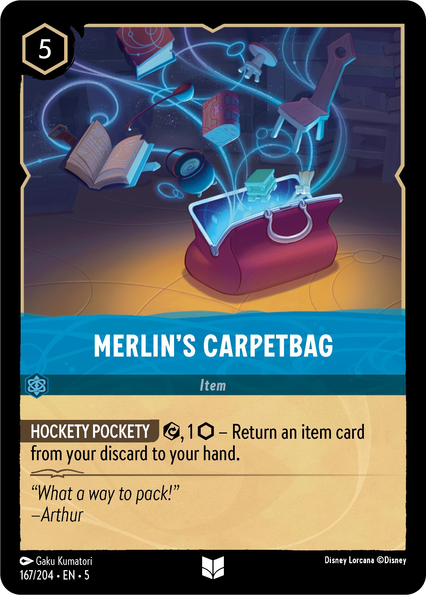 Merlin's Carpetbag (167/204) [Shimmering Skies] | Galactic Gamez