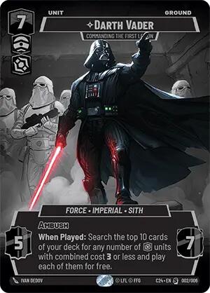 Darth Vader - Commanding the First Legion (002/006) (2024 Convention Exclusive) (002/006) [Miscellaneous] | Galactic Gamez