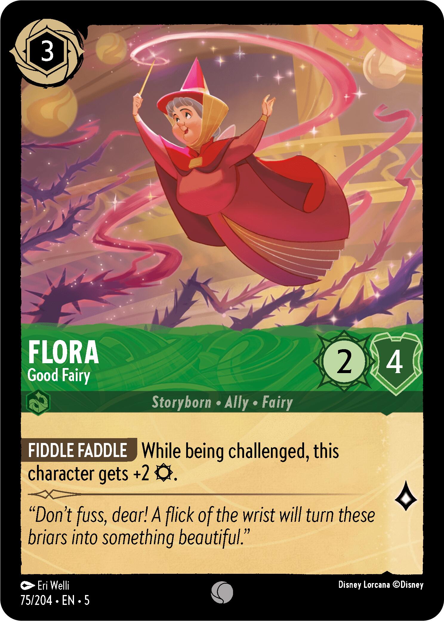 Flora - Good Fairy (75/204) [Shimmering Skies] | Galactic Gamez